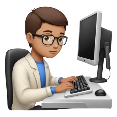 create an emoji of me programming sticker