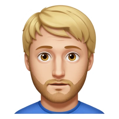Logan Paul with a short beard sticker