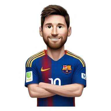 messi_using_xiaomi_phone sticker