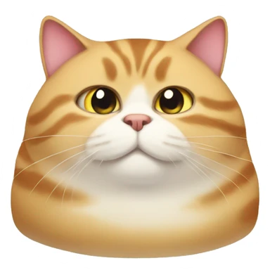 super fat cat sticker