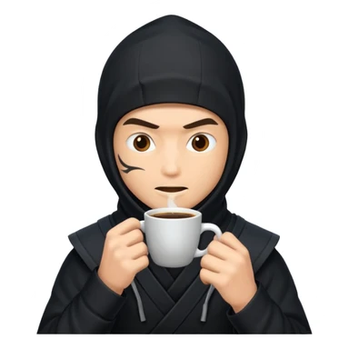 Do ninja mixed with a coffe sticker