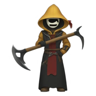 a scythe sticker