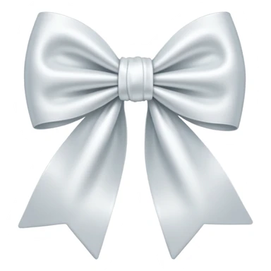 White bow 🎀 sticker