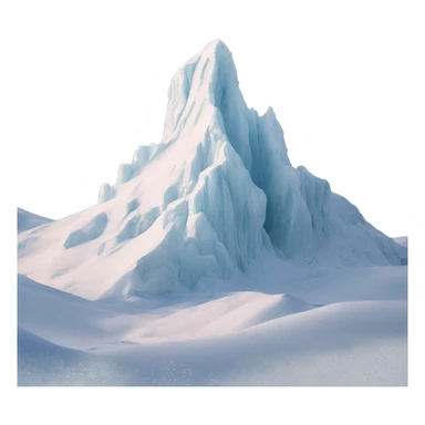 berg mit schnee Marokko sticker