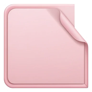Light pink file sticker