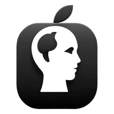 user silhouette icon 3D sticker