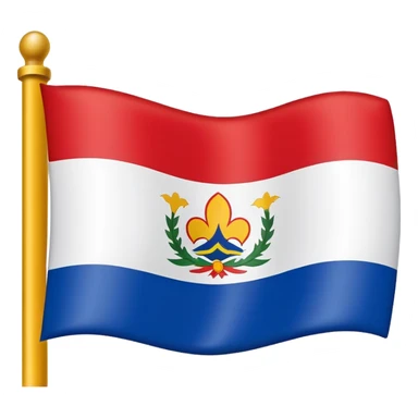 Flag of Guadeloupe sticker