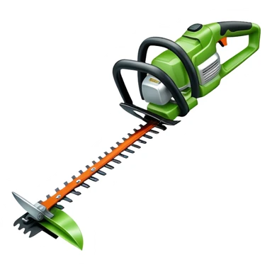 garden hedge trimmer sticker