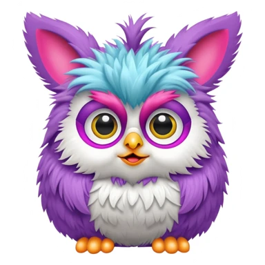 1990’s furby sticker