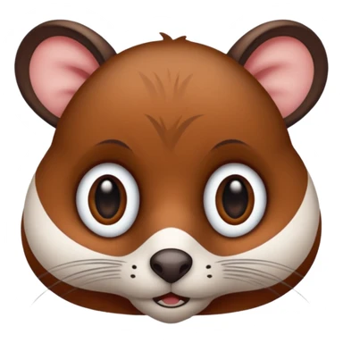 Il s'agit d'un raton laveur aventurier-voleur, L'emote est son visage surpris sticker