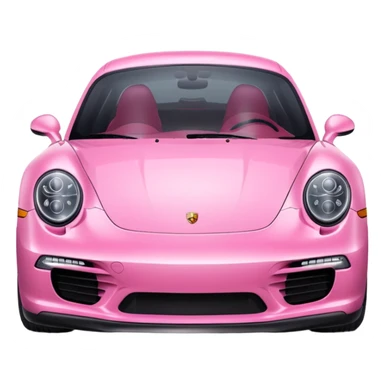 porsche pink sticker