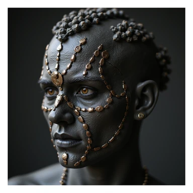 gothic accessories, photorealistic style, variation 4 sticker