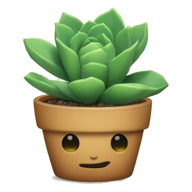 Succulent sticker