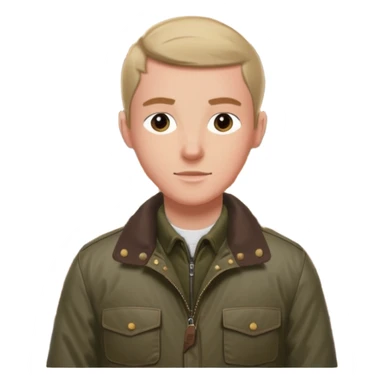 Country English Barbour  sticker