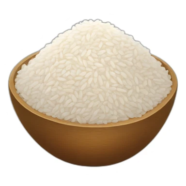 single grain of rice sticker