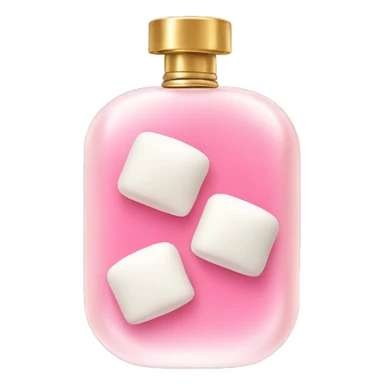 Perfume with marshmallows  sticker