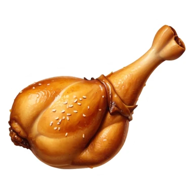 chicken leg sticker