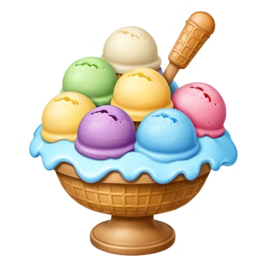 12 scoops sticker