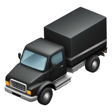free delivery with black truck sticker