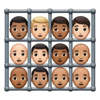 prison with 32 man sticker