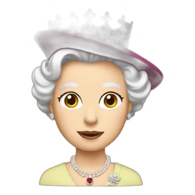 Elizabeth ii sticker