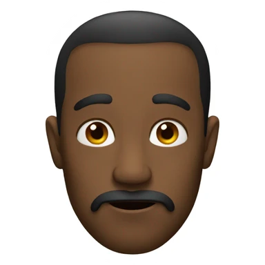 Skeptical emoji sticker