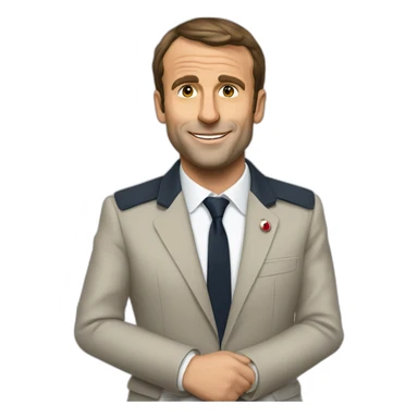 Macron est brigite sticker