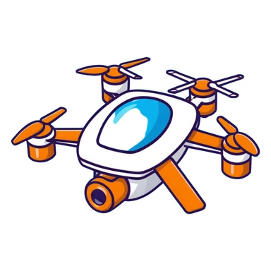 Murder Drones N character, robotic drone with menacing blue eyes, metallic body with blue accents sticker