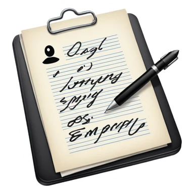 documents and personal license sticker