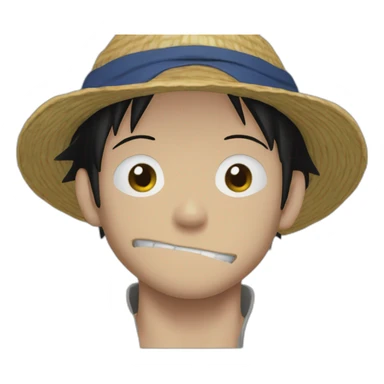 Luffy chock sticker