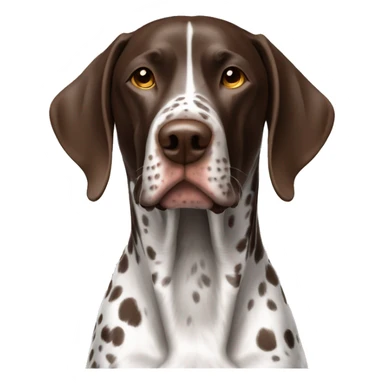 German Shorthaired Pointer Dog Breed Full Body sticker