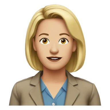 Pam Beasley from the office sticker