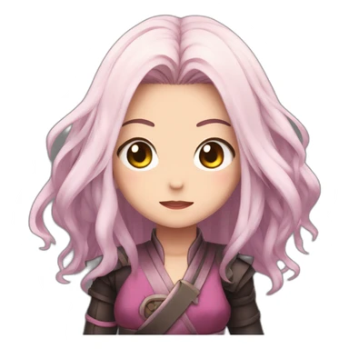 Nezuko demon slayer  sticker