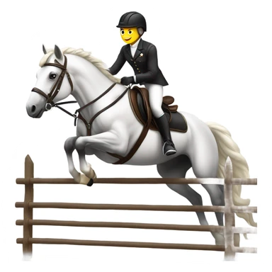 draw equitation  sticker