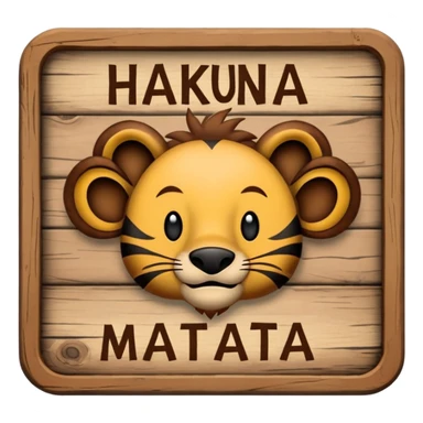 hakuna matata sticker