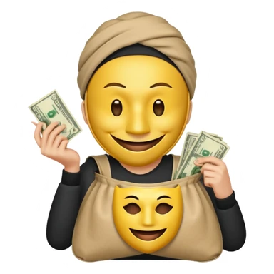 Hırsız emojisi sticker