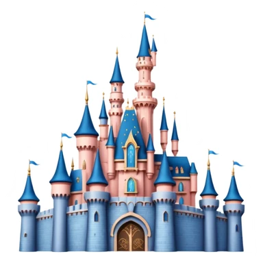Disneyland paris castle sticker