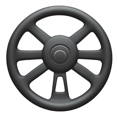 steering wheel with hand steering sticker