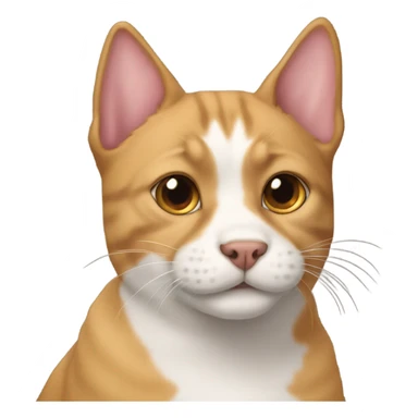 Cat dog sticker