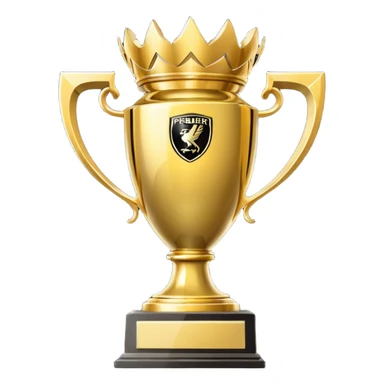 premier league trophy sticker