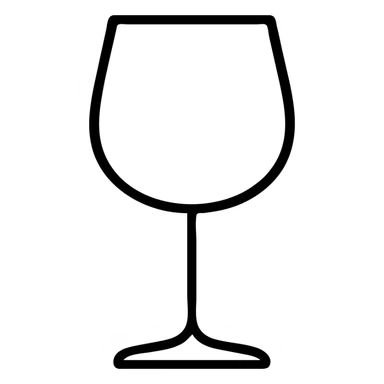 wine glass sticker
