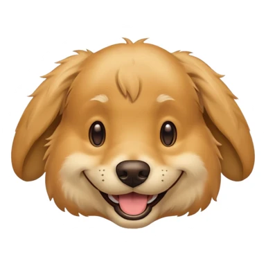 Happy dog sticker