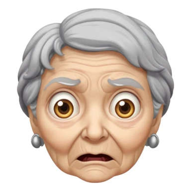 Granny terror sticker