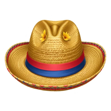 Sombrero colombiano sticker