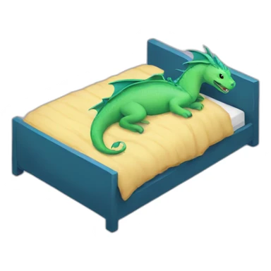 sleep-with-dragon-comforter sticker