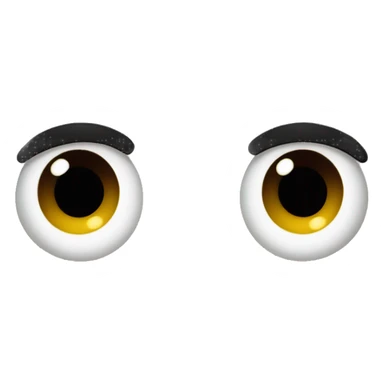 persona normal de pelo negro ojos claro con un tono promedio persona comun sticker