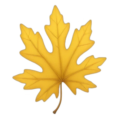 yellow leaves falling sticker