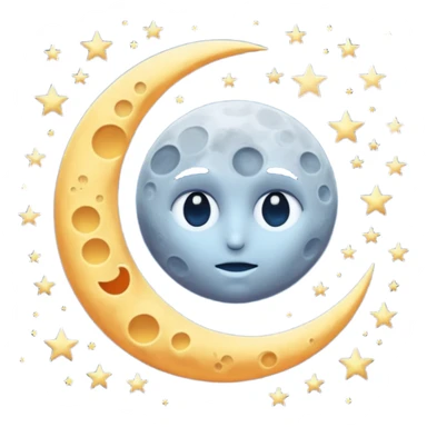 moon turning wrong color from failed spell sticker