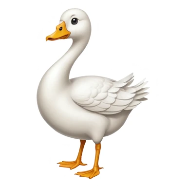 Silly goose sticker