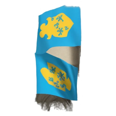 Kingdom Flag of Galicia and Lodomeria sticker